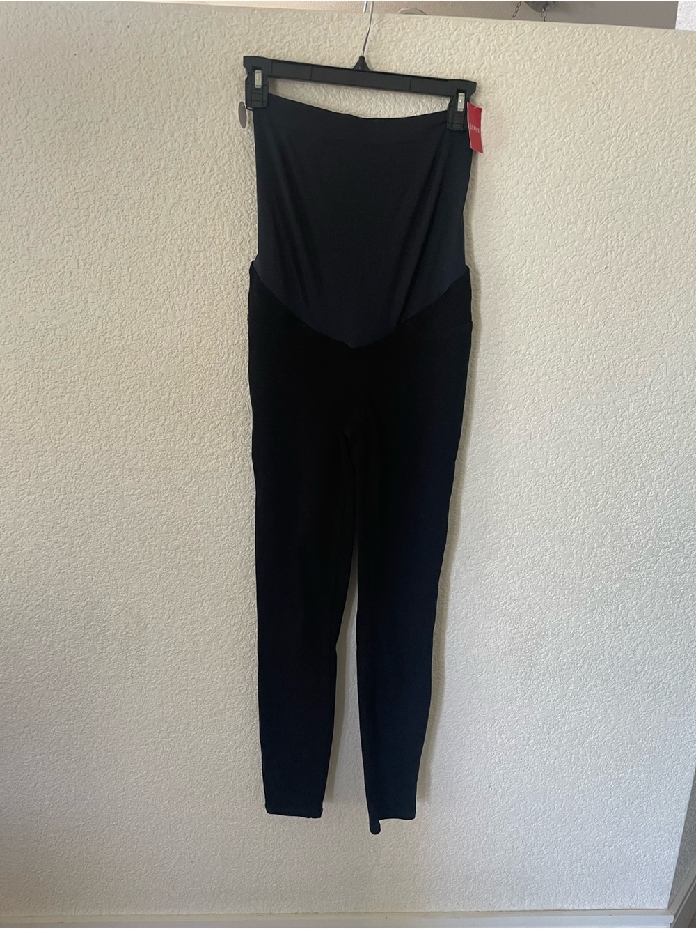 SPANX Mama Ankle Jean Leggings Black Small NWT Maternity